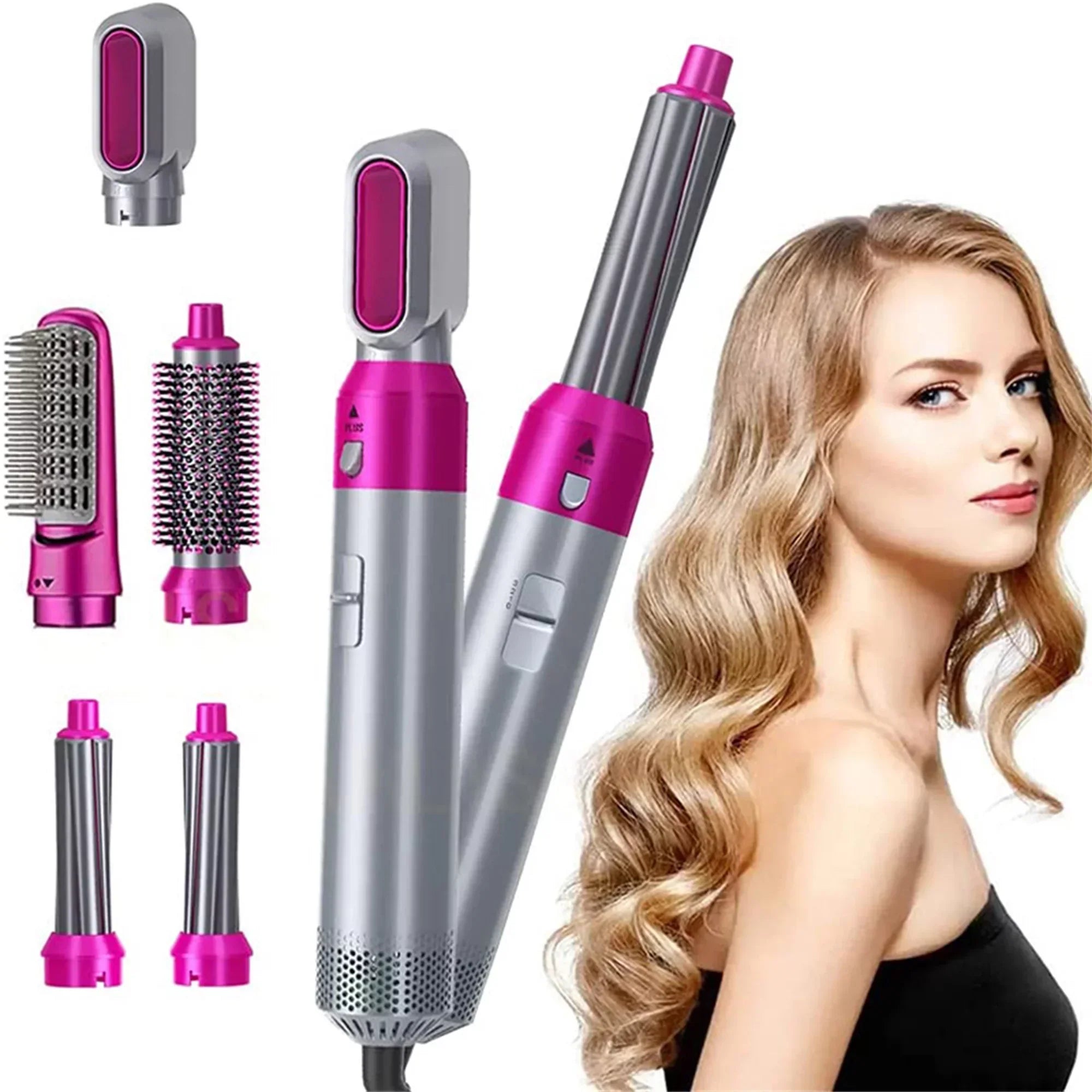5 in 1 Multifunctional Automatic Airwrap Hair Styling Tool By Shoppers Cruse