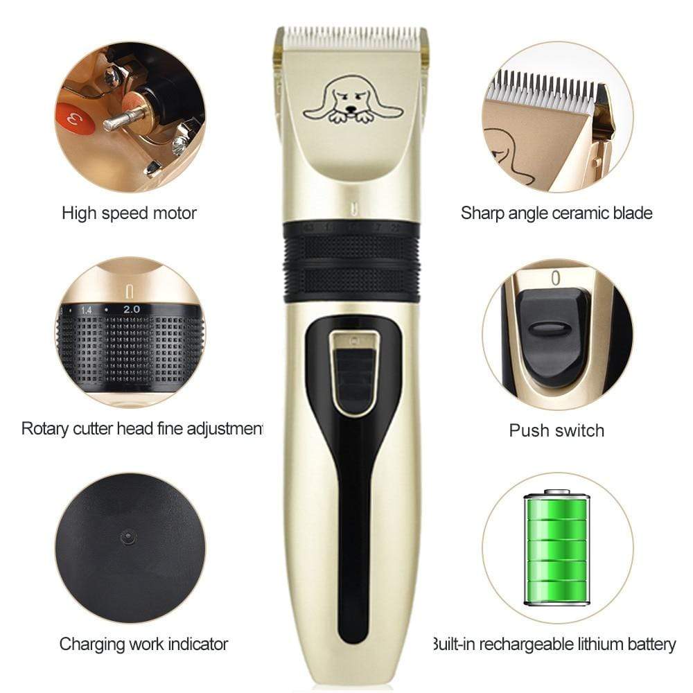 Dog Hair Trimmer- Pain-Free Pet Grooming Kit By The Guru Mall